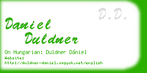 daniel duldner business card